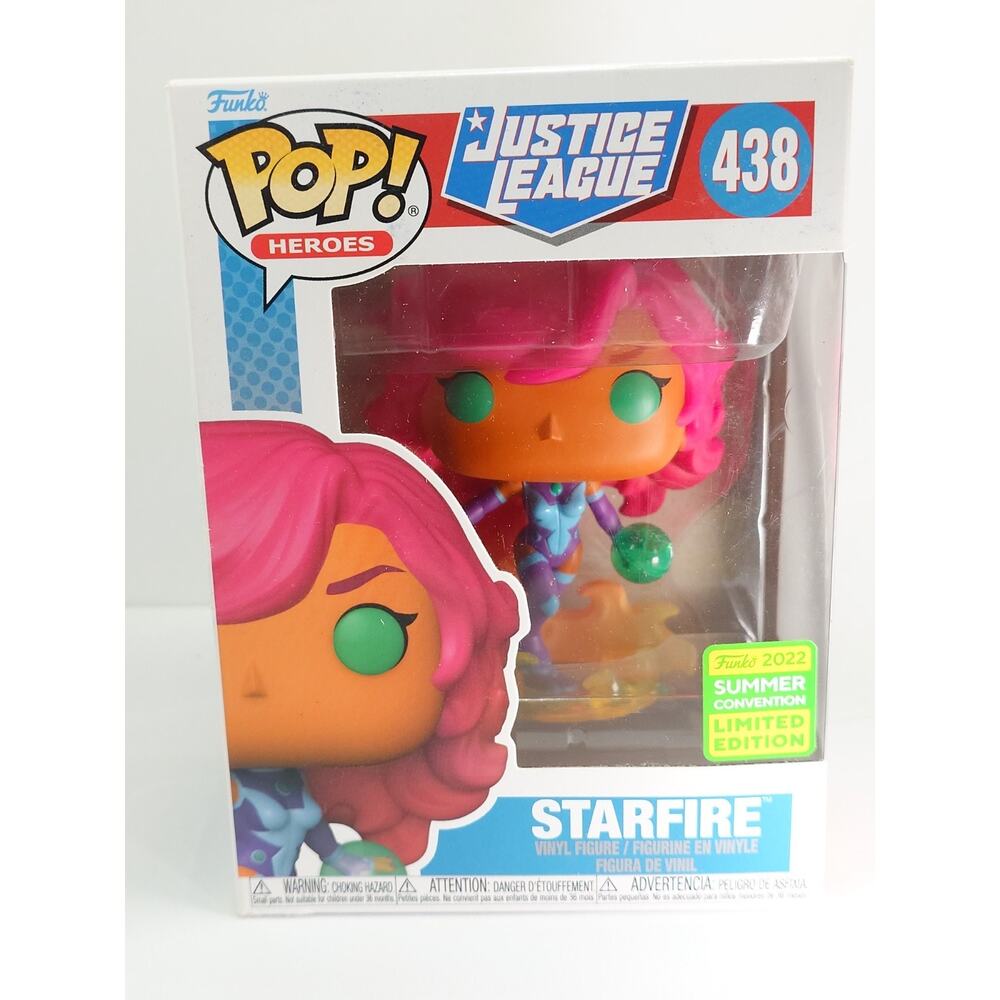Starfire #438 SDCC 2022 Limited Funko Pop! Heroes DC Justice League